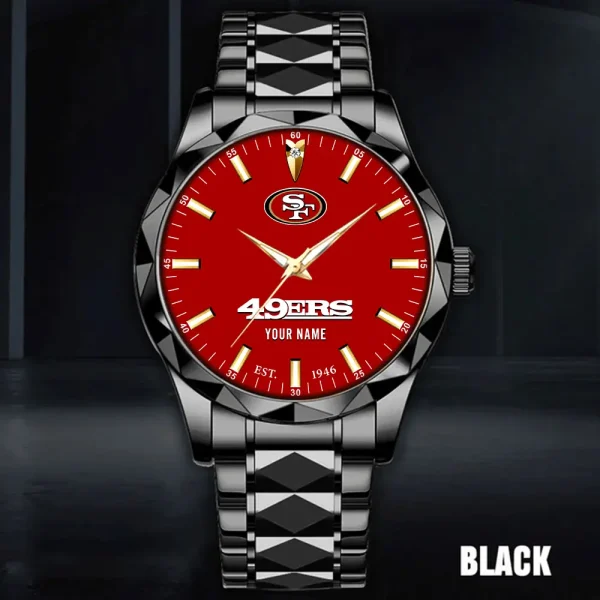 San Francisco 49ers Luxury Diamond Men Wristwatch Trending 2025 SPTDMW444 - Image 4