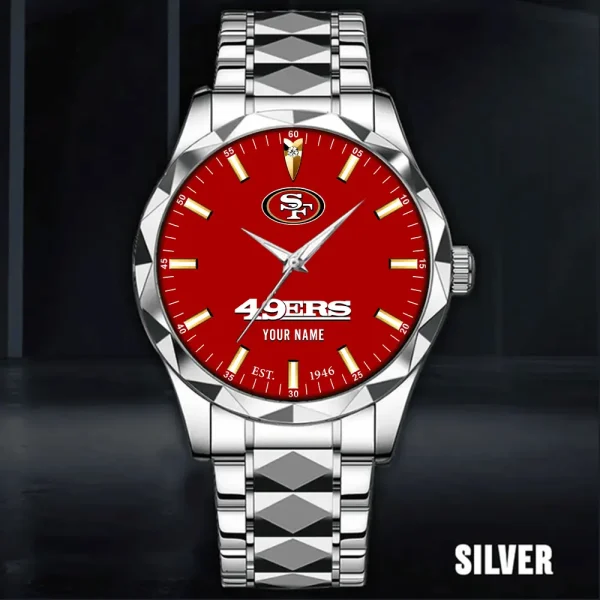 San Francisco 49ers Luxury Diamond Men Wristwatch Trending 2025 SPTDMW444 - Image 5