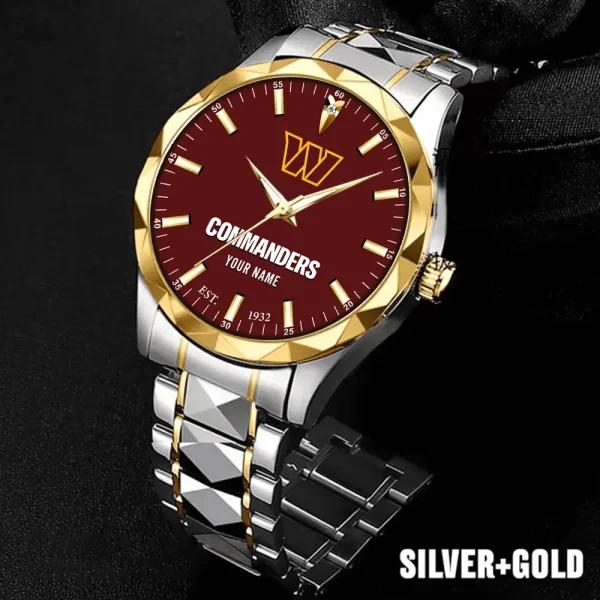 Washington Commanders Luxury Diamond Men Wristwatch Trending 2025 SPTDMW448