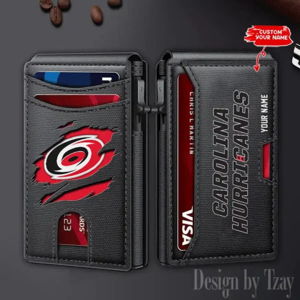 Carolina Hurricanes  Blocking Pop Up Card Holder SPTFCS104
