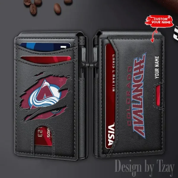Colorado Avalanche Blocking Pop Up Card Holder SPTFCS106