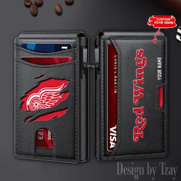 Detroit Red Wings Blocking Pop Up Card Holder SPTFCS109