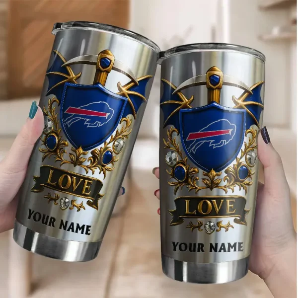 Buffalo Bills Stainless Steel Tumbler New Style SPTSSTNS021 - Image 2