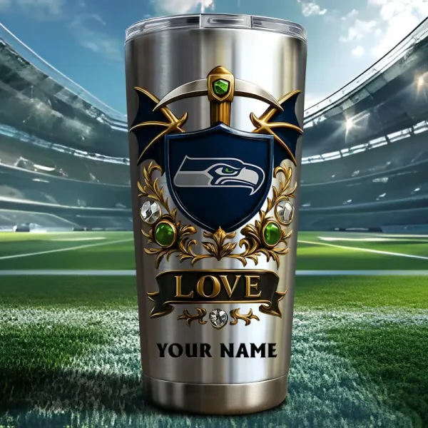 Seattle Seahawks Stainless Steel Tumbler New Style SPTSSTNS022