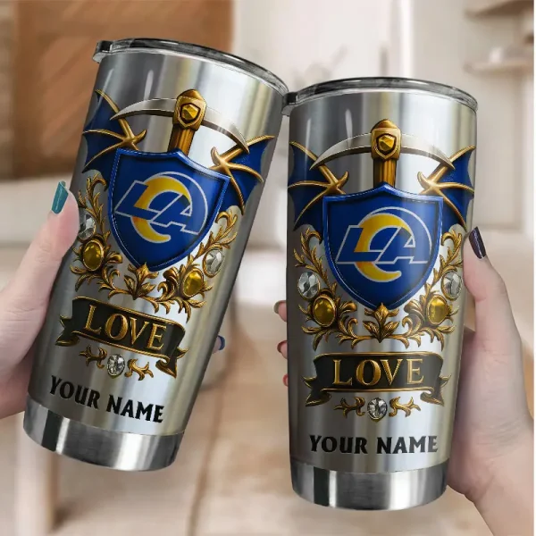 Los Angeles Rams Stainless Steel Tumbler New Style SPTSSTNS026 - Image 2