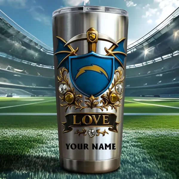 Los Angeles Chargers Stainless Steel Tumbler New Style SPTSSTNS027