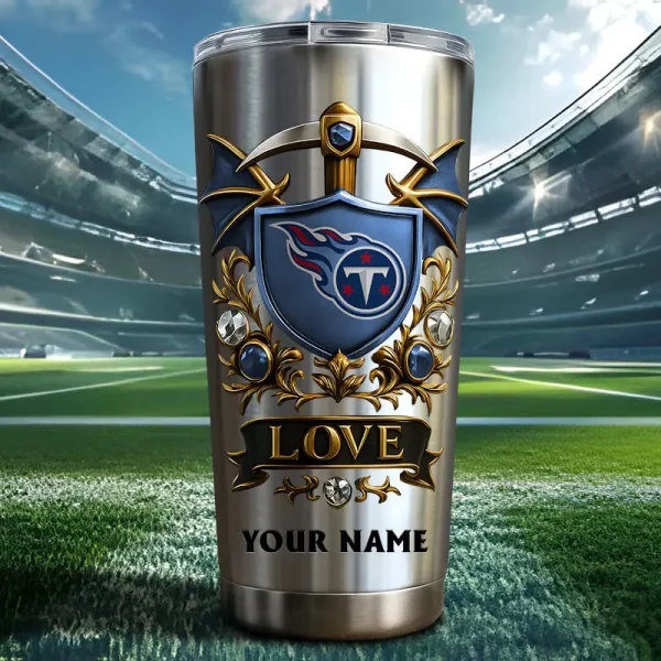 Tennessee Titans Stainless Steel Tumbler New Style SPTSSTNS032