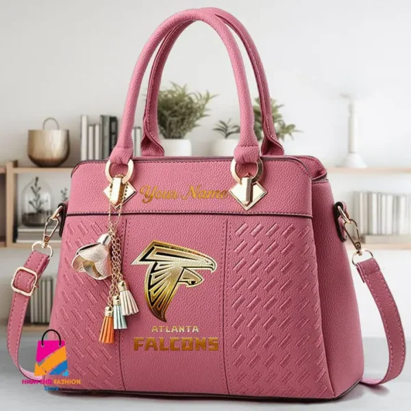Atlanta Falcons Deluxe Beclina Handbag For Women 2025 Versions S9BECLINABAG060 - Image 6