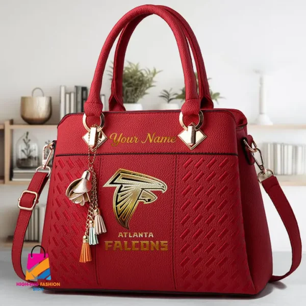 Atlanta Falcons Deluxe Beclina Handbag For Women 2025 Versions S9BECLINABAG060 - Image 2