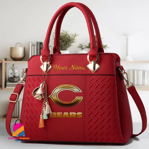 Chicago Bears Deluxe Beclina Handbag For Women 2025 Versions S9BECLINABAG064 - Image 2