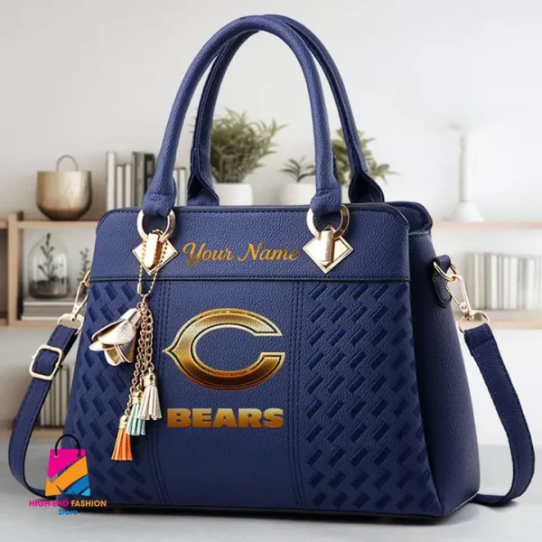 Chicago Bears Deluxe Beclina Handbag For Women 2025 Versions S9BECLINABAG064 - Image 3