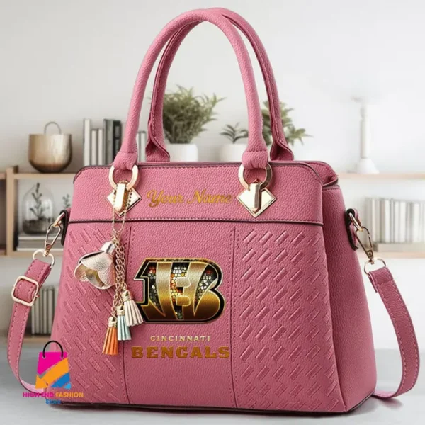 Cincinnati Bengals Deluxe Beclina Handbag For Women 2025 Versions S9BECLINABAG065