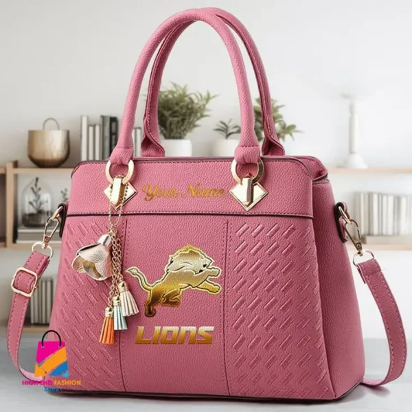 Detroit Lions Deluxe Beclina Handbag For Women 2025 Versions S9BECLINABAG069 - Image 3