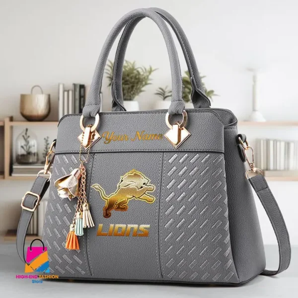 Detroit Lions Deluxe Beclina Handbag For Women 2025 Versions S9BECLINABAG069 - Image 5