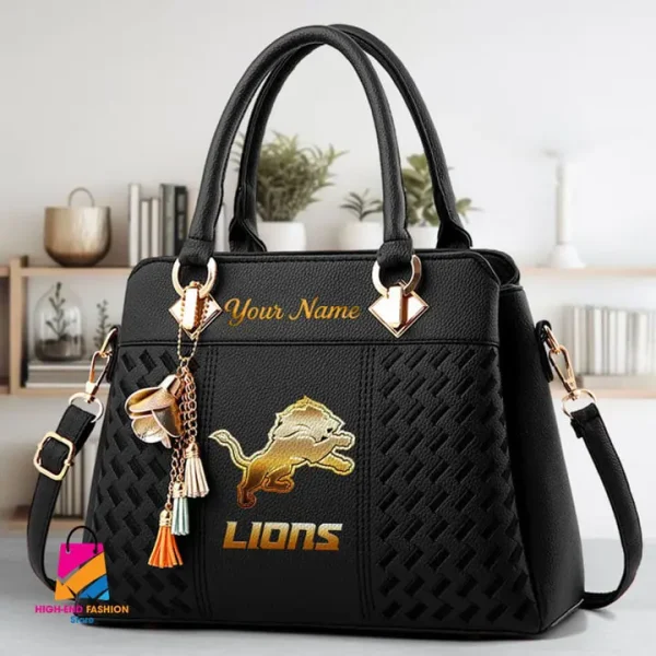Detroit Lions Deluxe Beclina Handbag For Women 2025 Versions S9BECLINABAG069 - Image 6