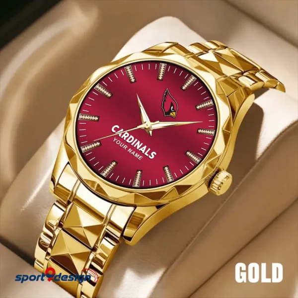 Arizona Cardinals Luxury Diamond Men Wristwatch Trending 2025 SPTDMW449 - Image 2