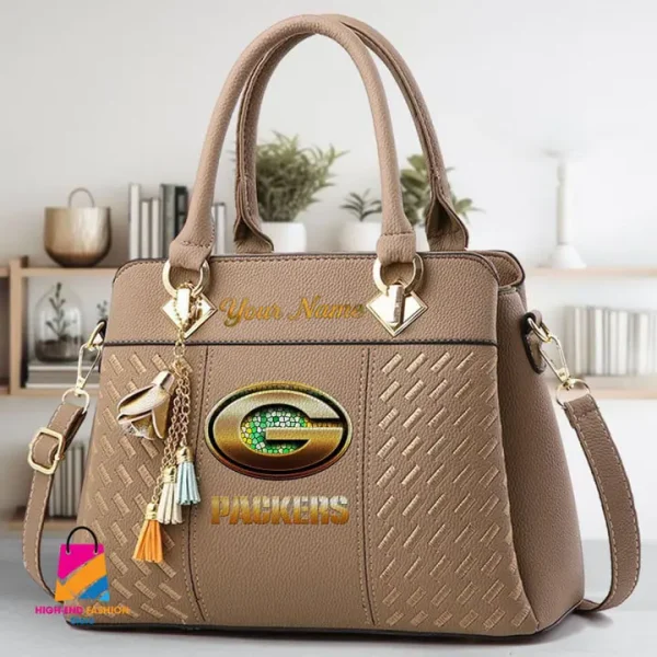 Green Bay Packers Deluxe Beclina Handbag For Women 2025 Versions S9BECLINABAG070 - Image 3