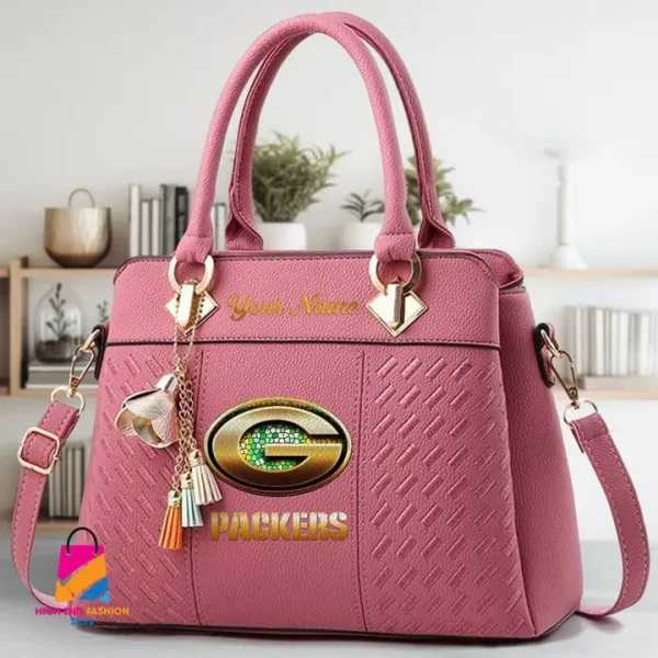 Green Bay Packers Deluxe Beclina Handbag For Women 2025 Versions S9BECLINABAG070 - Image 4