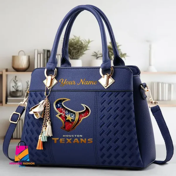Houston Texans Deluxe Beclina Handbag For Women 2025 Versions S9BECLINABAG071 - Image 2