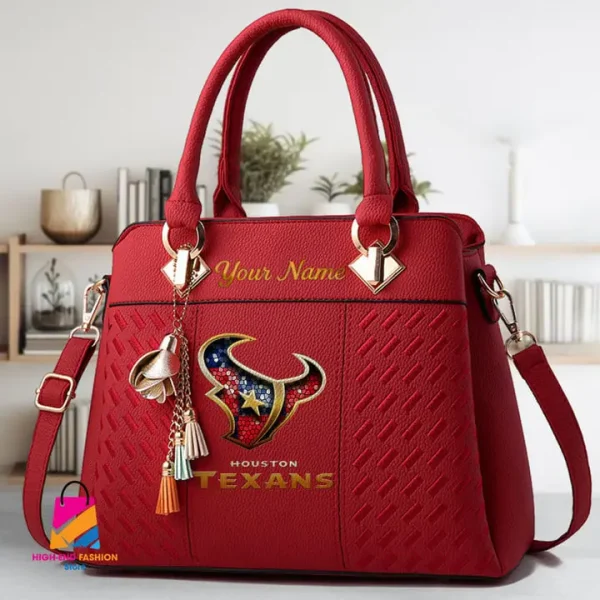Houston Texans Deluxe Beclina Handbag For Women 2025 Versions S9BECLINABAG071
