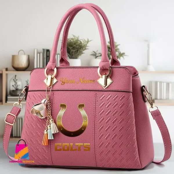 Indianapolis Colts Deluxe Beclina Handbag For Women 2025 Versions S9BECLINABAG072 - Image 4