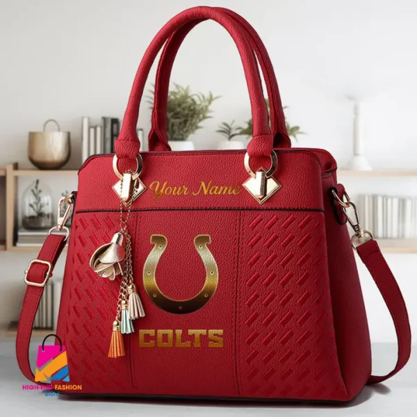 Indianapolis Colts Deluxe Beclina Handbag For Women 2025 Versions S9BECLINABAG072 - Image 5