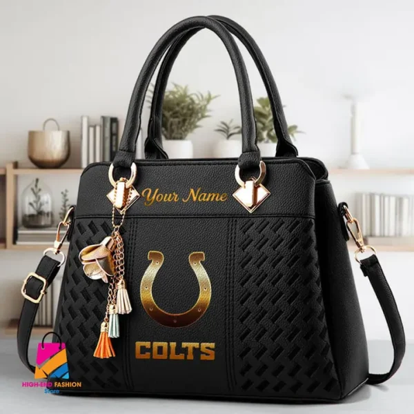 Indianapolis Colts Deluxe Beclina Handbag For Women 2025 Versions S9BECLINABAG072 - Image 6