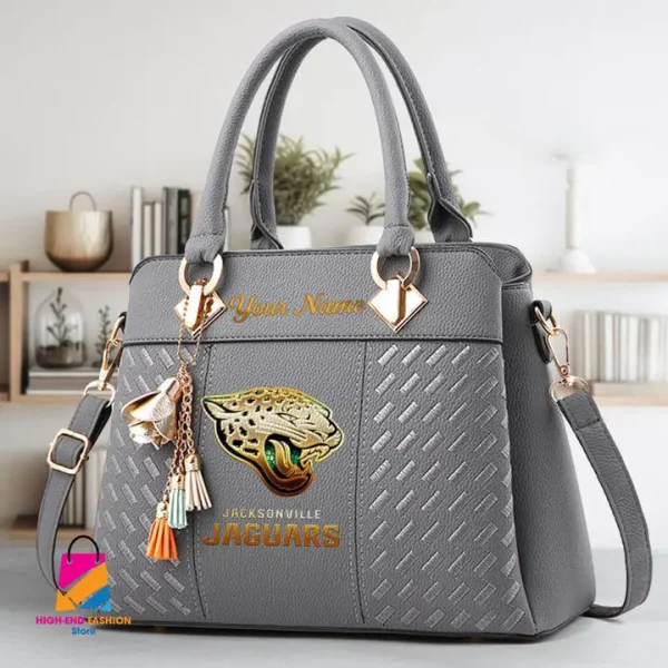Jacksonville Jaguars Deluxe Beclina Handbag For Women 2025 Versions S9BECLINABAG073 - Image 3