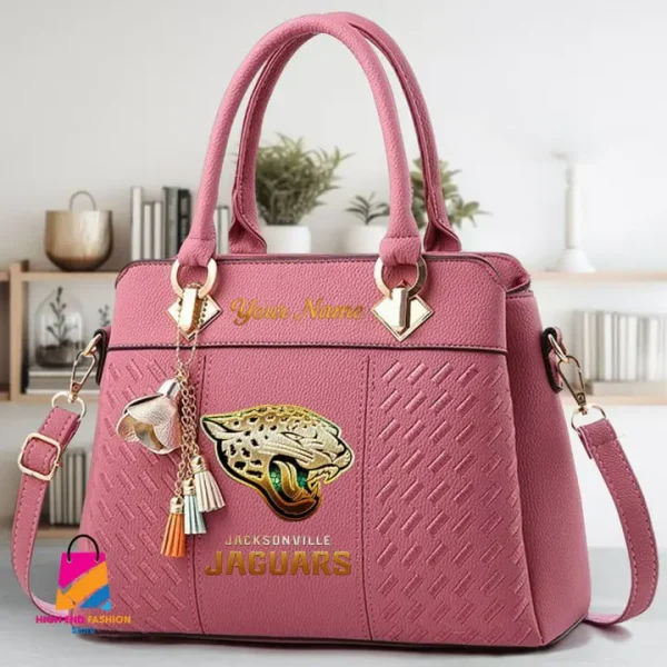 Jacksonville Jaguars Deluxe Beclina Handbag For Women 2025 Versions S9BECLINABAG073 - Image 4