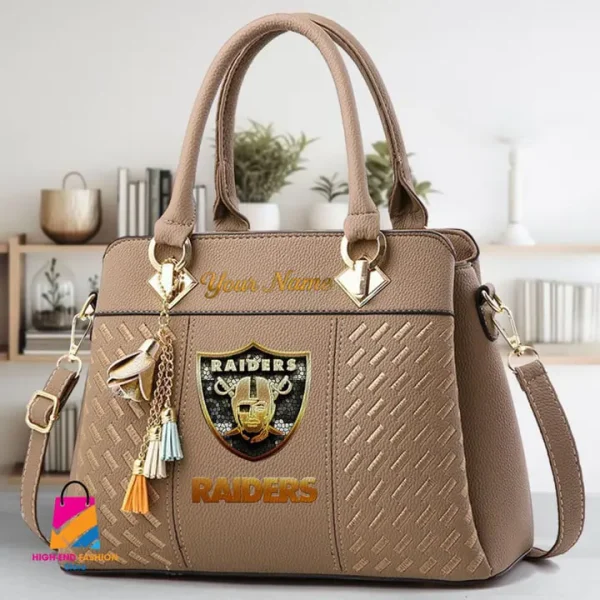 Las Vegas Raiders Deluxe Beclina Handbag For Women 2025 Versions S9BECLINABAG075 - Image 3