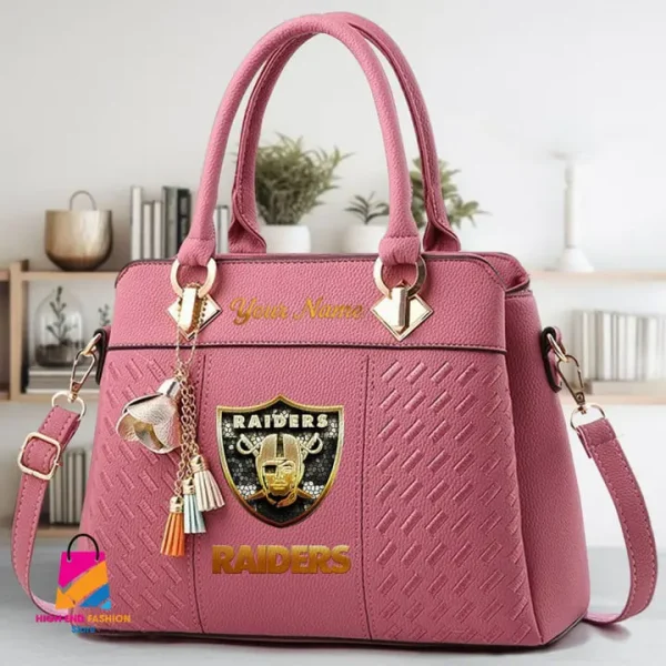 Las Vegas Raiders Deluxe Beclina Handbag For Women 2025 Versions S9BECLINABAG075 - Image 5