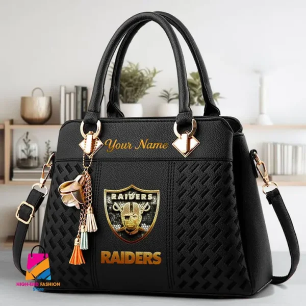 Las Vegas Raiders Deluxe Beclina Handbag For Women 2025 Versions S9BECLINABAG075