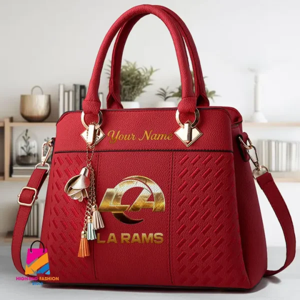 Los Angeles Rams Deluxe Beclina Handbag For Women 2025 Versions S9BECLINABAG077 - Image 5