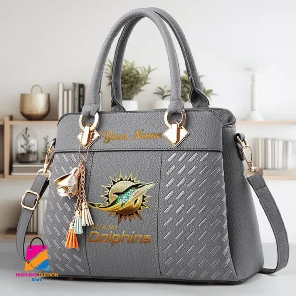 Miami Dolphins Deluxe Beclina Handbag For Women 2025 Versions S9BECLINABAG078