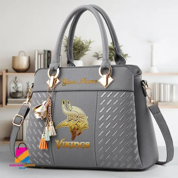 Minnesota Vikings Deluxe Beclina Handbag For Women 2025 Versions S9BECLINABAG079