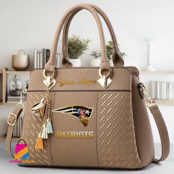 New England Patriots Deluxe Beclina Handbag For Women 2025 Versions S9BECLINABAG080 - Image 2
