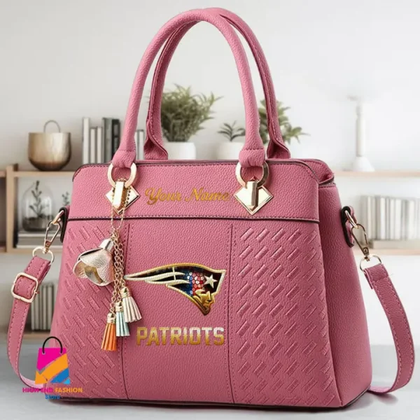 New England Patriots Deluxe Beclina Handbag For Women 2025 Versions S9BECLINABAG080 - Image 4