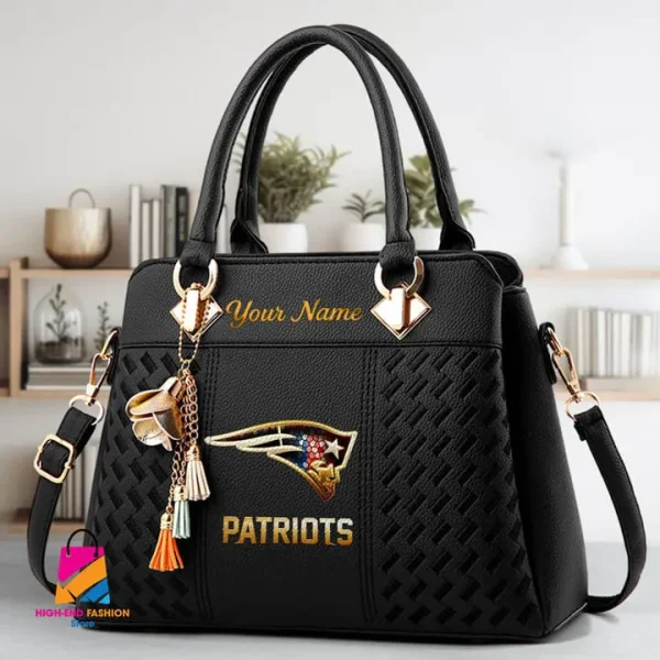 New England Patriots Deluxe Beclina Handbag For Women 2025 Versions S9BECLINABAG080 - Image 6