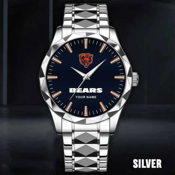 Chicago Bears Luxury Diamond Men Wristwatch Trending 2025 SPTDMW454 - Image 2