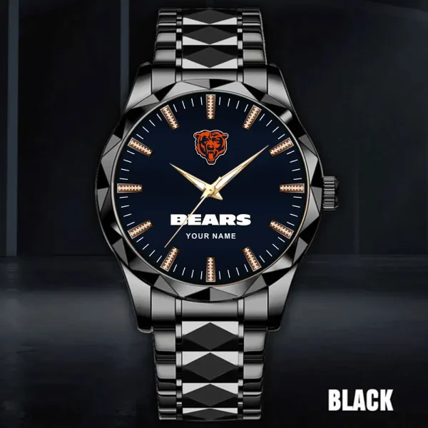 Chicago Bears Luxury Diamond Men Wristwatch Trending 2025 SPTDMW454 - Image 3