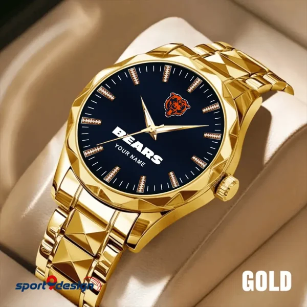 Chicago Bears Luxury Diamond Men Wristwatch Trending 2025 SPTDMW454 - Image 4