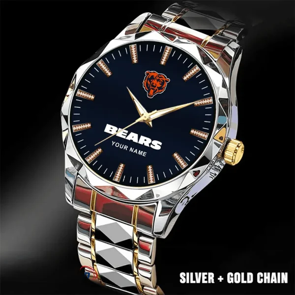 Chicago Bears Luxury Diamond Men Wristwatch Trending 2025 SPTDMW454