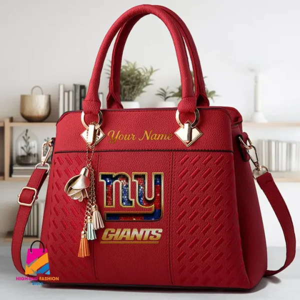 New York Giants Deluxe Beclina Handbag For Women 2025 Versions S9BECLINABAG082 - Image 4