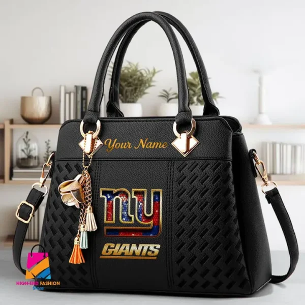 New York Giants Deluxe Beclina Handbag For Women 2025 Versions S9BECLINABAG082 - Image 5