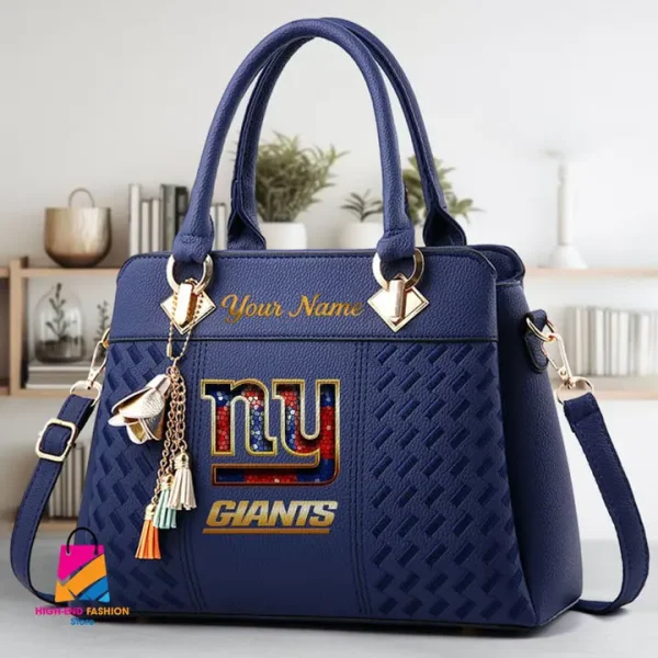 New York Giants Deluxe Beclina Handbag For Women 2025 Versions S9BECLINABAG082 - Image 6