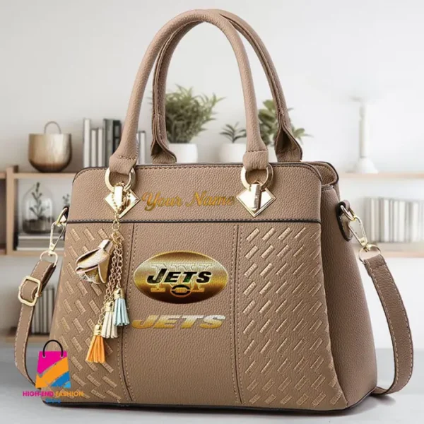 New York Jets Deluxe Beclina Handbag For Women 2025 Versions S9BECLINABAG083 - Image 2