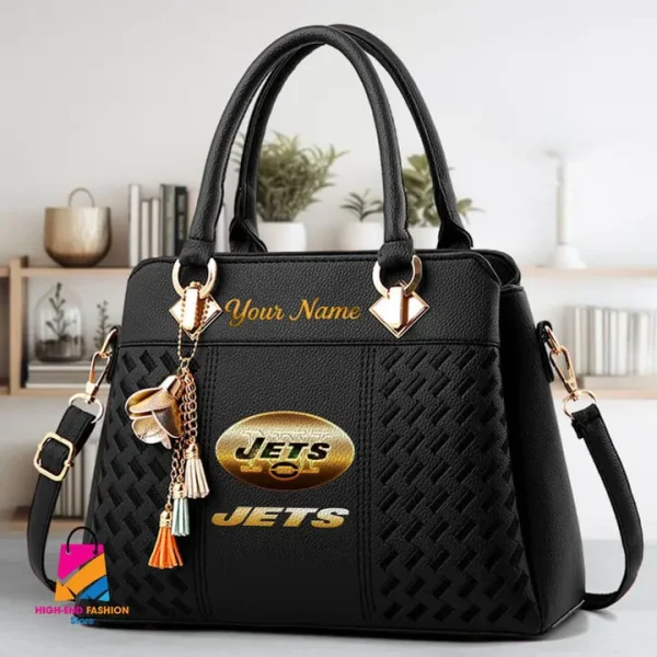 New York Jets Deluxe Beclina Handbag For Women 2025 Versions S9BECLINABAG083 - Image 6