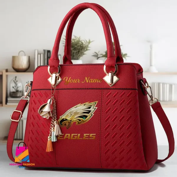 Philadelphia Eagles Deluxe Beclina Handbag For Women 2025 Versions S9BECLINABAG084 - Image 5