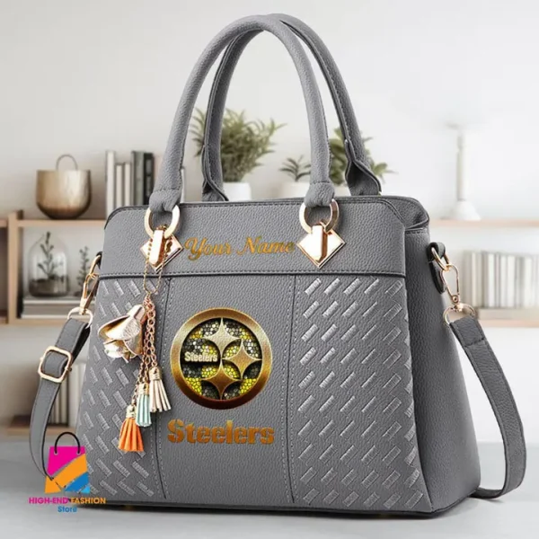 Pittsburgh Steelers Deluxe Beclina Handbag For Women 2025 Versions S9BECLINABAG085 - Image 3