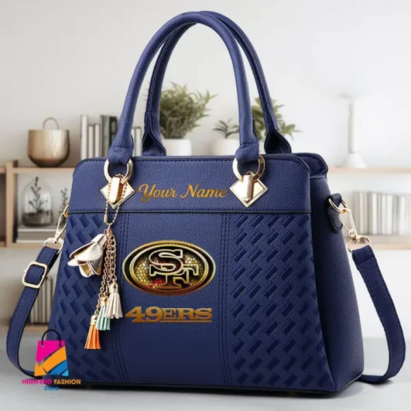 San Francisco 49ers Deluxe Beclina Handbag For Women 2025 Versions S9BECLINABAG086 - Image 6